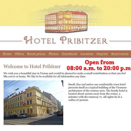 Hotel Pribitzer Wiedeń Zewnętrze zdjęcie