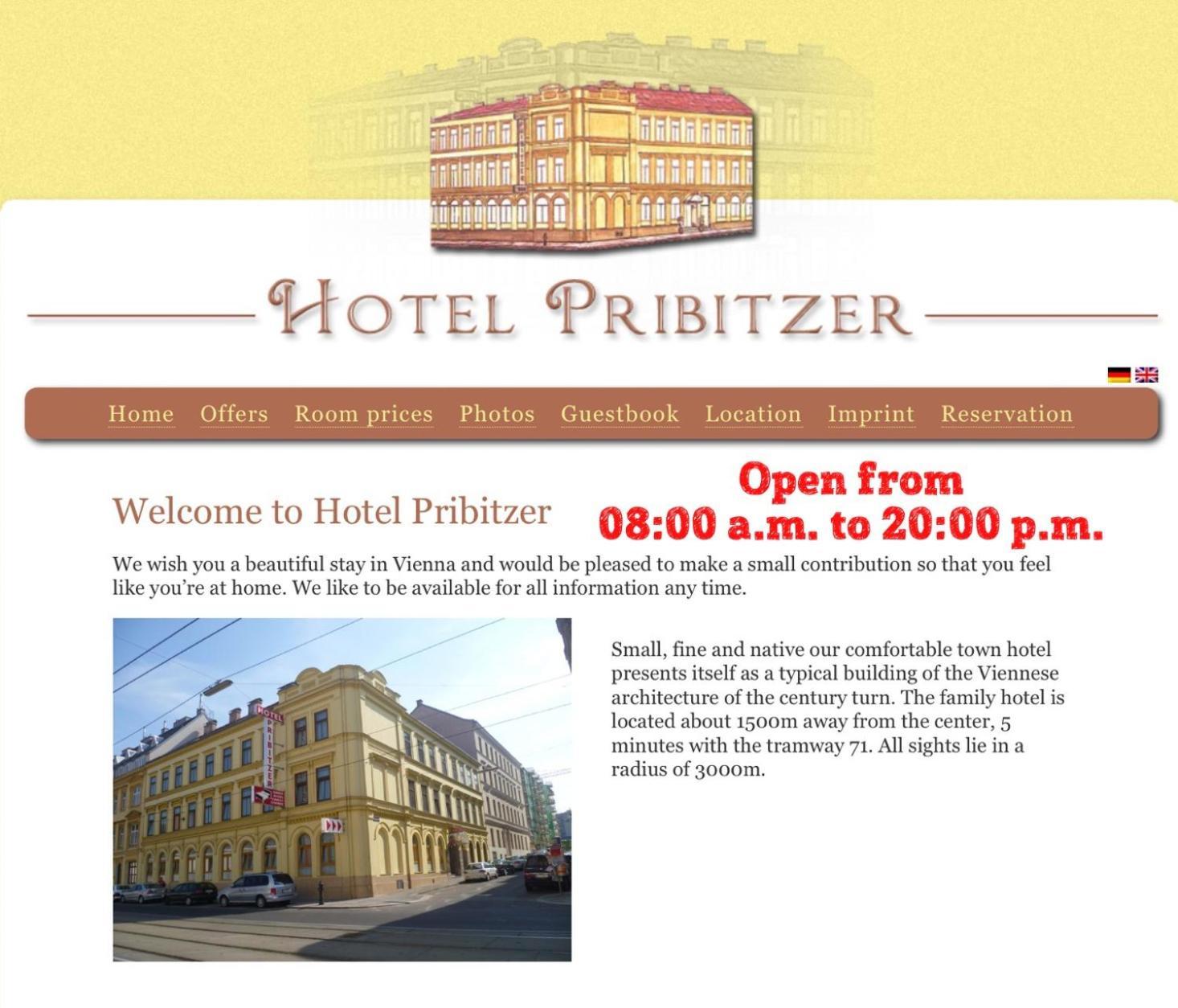 Hotel Pribitzer Wiedeń Zewnętrze zdjęcie